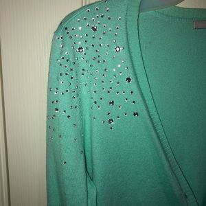 Sea Green Cardigan